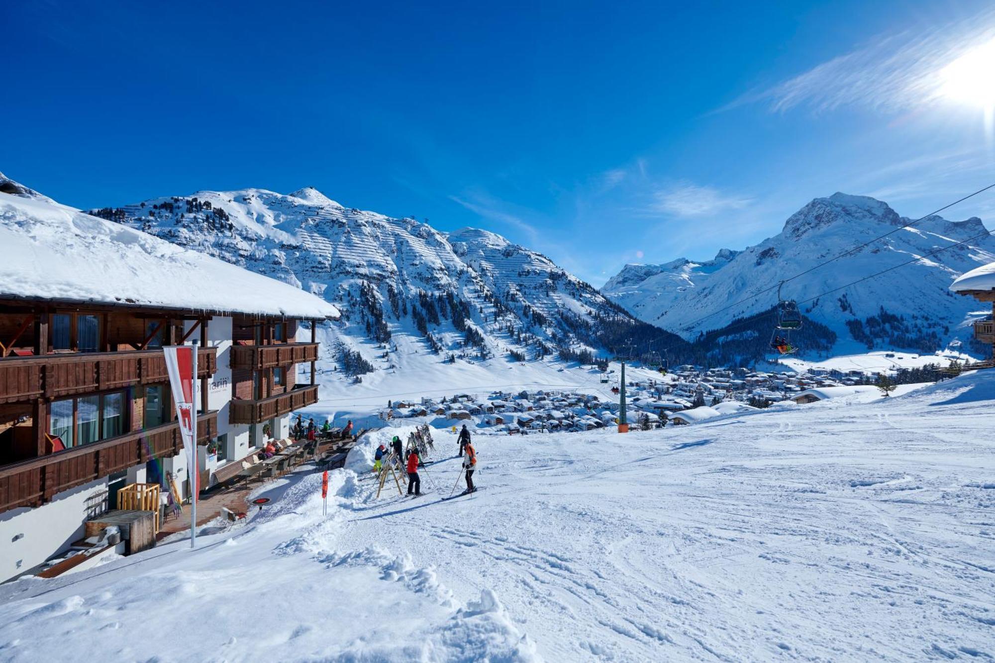 Hotel Restaurant Formarin Lech am Arlberg Exterior foto